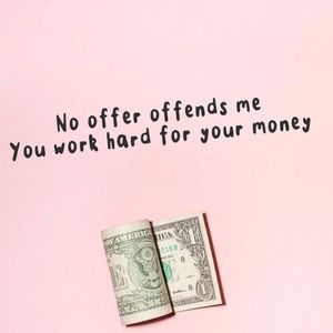 🥰I love offers🥰